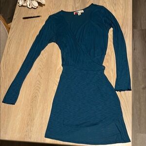 FP Blue Wrap Dress